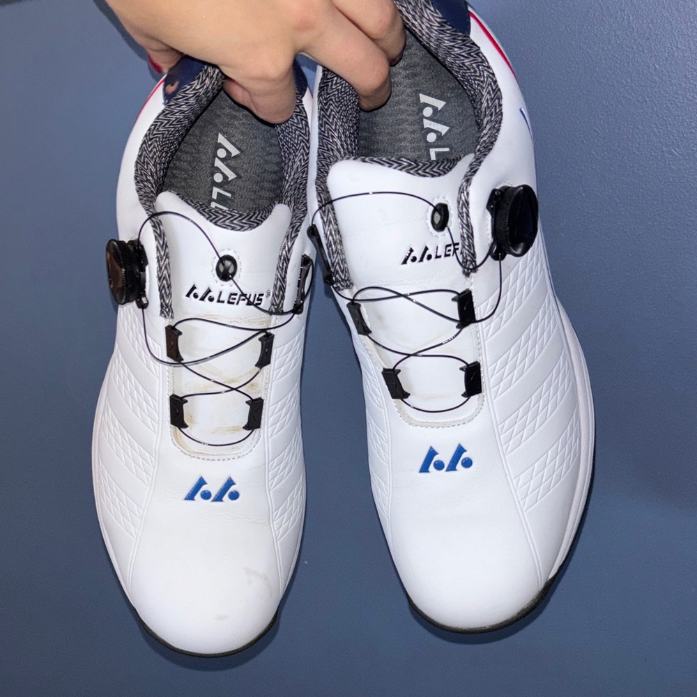 White and Black Athletic Shoes